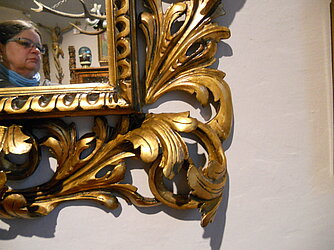 Florentiner Rahmen mit Spiegel