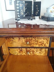 Biedermeier Schreibkommode