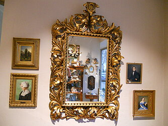 Florentiner Rahmen mit Spiegel
