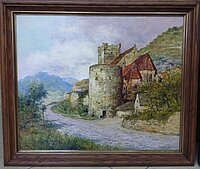 Ansicht von St. Michael in der Wachau
